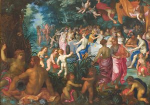 ペレウスとテティスの結婚 作： Jan Brueghel d.Æ.