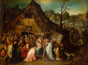 マギの崇拝」 1600年頃 作： Jan Brueghel the Elder