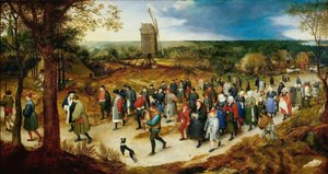 Le Cortège des Noces The Wedding Cortège」です。 作： Jan Brueghel the Elder