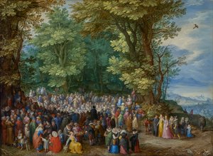 山上の説教 作： Jan Brueghel the Elder