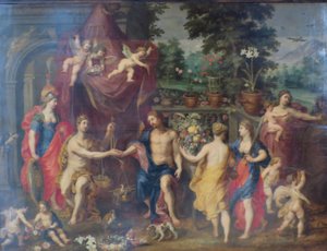 高潔な人生の寓意 作： Jan Brueghel the Younger