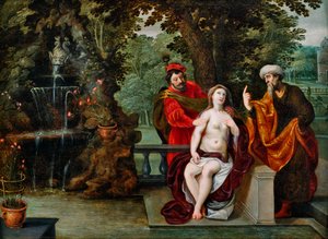 スザンナと長老たち 作： Jan Brueghel the Younger