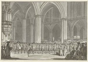 新しい教会の社会プロパトリア、1786 作： Jan Bulthuis (signed by artist)