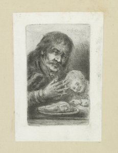 親切な人 aan de eettafel The Compleat Work of Etchings by John Chalon / Oeuvre Complette des Eaux Fortes par Jean Chalon (シリーズ名) 作： Jan Chalon