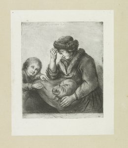 Moeder は親切な人を kat に変えます The Compleat Work of Etchings by John Chalon / Oeuvre Complette des Eaux Fortes par Jean Chalon (シリーズ名) 作： Jan Chalon