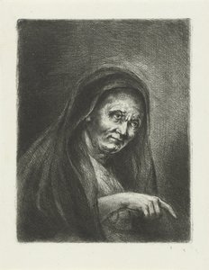 老婦人 作： Jan Chalon
