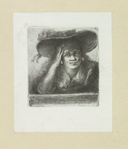 Vrouw は丸くわを置きます The Compleat Work of Etchings by John Chalon / Oeuvre Complette des Eaux Fortes par Jean Chalon (シリーズタイトル) 作： Jan Chalon