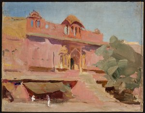 ジャイプール - 建物。インドへの旅から 作： ヤン・シアグリンスキー