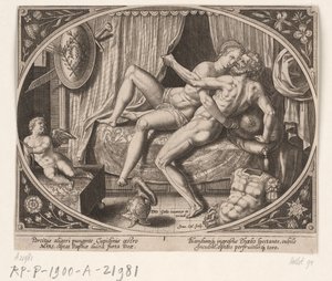 金星と火星の姦淫 金星と火星（シリーズタイトル） 作： Jan Collaert (II)