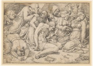 キリストの嘆き デ・ベーニング 作： Jan Cornelisz Vermeyen