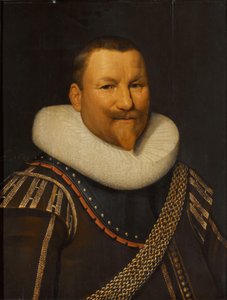 ピーター・ピータース・ハインの肖像 (1577-1629) 作： Jan Daemen Cool (workshop of)