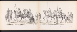 ライデン学生の仮面舞踏会、1865年（プレート14） 1865 年 6 月 6 日にライデン学生団のメンバーが開催した衣装を着た行進。 作： Jan Daniël Cornelis Carel Willem baron de Constant Rebecque