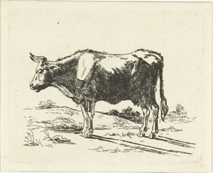 立ち牛 作： Jan Dasveldt