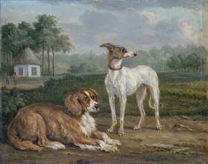 二匹の犬 作： Jan Dasveldt