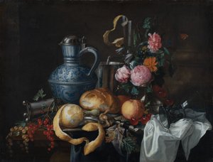 静物 作： Jan Davidsz. de Heem