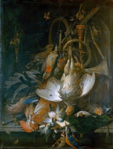 静止画 作： Jan Davidsz de Heem