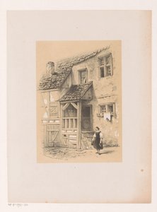 住宅のファサード 作： Jan Diederikus Kruseman