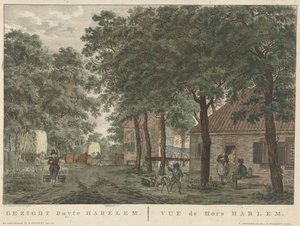 ハールレムの外を見る Face buyte Harlem / vue de Hors Harlem (オブジェクトのタイトル) 作： Jan Evert Grave
