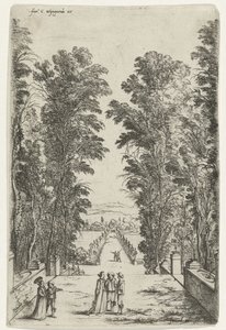公園のテラス 作： Jan Fouceel
