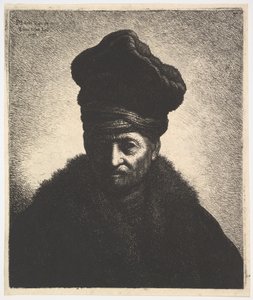 レンブラント後の男の肖像、1633年。 作： Jan Georg van Vliet
