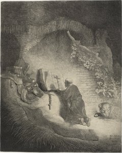 聖ジェローム 作： Jan Georg van Vliet