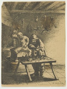 鍵屋、1635年 作： Jan Georg van Vliet