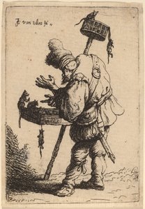 1632年の「The Rat Catcher」。 作： Jan Georg van Vliet