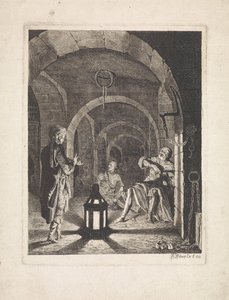 ヨーゼフは酌取りとパン屋の夢を解釈する 作： Jan Gerard Waldorp