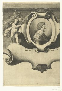 ブレダ包囲戦（フレデリック・ヘンドリックの肖像画の葉）、1637年 作： Jan Gerritsz. van Bronckhorst