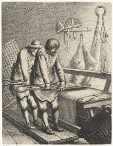 布せん断機 職業（シリーズタイトル） 作： Jan Gillisz. van Vliet