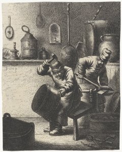 銅細工人 職業（シリーズタイトル） 作： Jan Gillisz. van Vliet