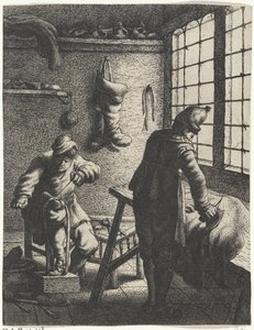 靴屋 職業（シリーズタイトル） 作： Jan Gillisz. van Vliet