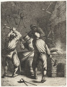 鍛造 職業（シリーズタイトル） 作： Jan Gillisz. van Vliet