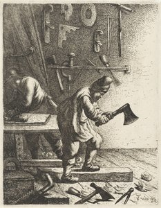 大工さん 職業（シリーズタイトル） 作： Jan Gillisz. van Vliet