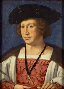フローリスファンエグモンド1469-1539、ビューレン伯、1536 作： Jan Gossaert