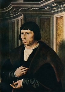 ロザリオの男、c1525 作： Jan Gossaert