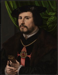 フランシスコデロスコボスとモリナの肖像画、1530年頃 作： Jan Gossaert