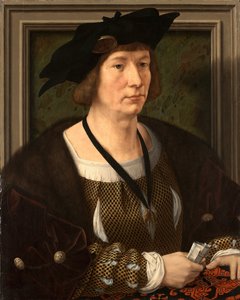 ナッソーブレダのヘンリー3世の肖像画1483-1538 作： Jan Gossaert