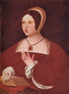 おそらくマーガレット・チューダー（1528年頃） 作： Jan Gossaert