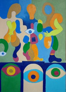 さようなら、2009年（キャンバスに油彩） 作： Jan Groneberg