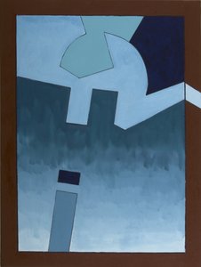 朝霧の要塞、2008年（キャンバスに油彩） 作： Jan Groneberg