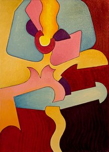 フランスのカンカン、2007年（キャンバスに油彩） 作： Jan Groneberg