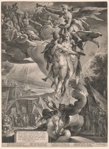 芸術の神格化 作： Jan Harmensz. Muller
