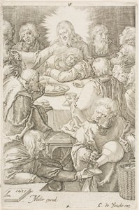 最後の晩餐 作： Jan Harmensz. Muller