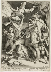 金星と水星 作： Jan Harmensz. Muller