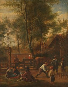 ボウラー 作： Jan Havicksz. Steen (copy after)