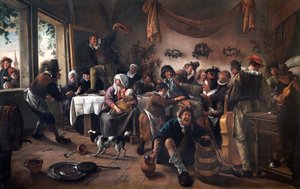 ウェディングパーティー 作： Jan Havicksz. Steen