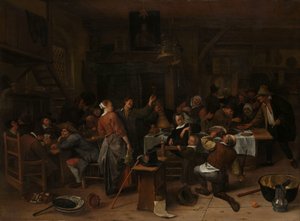 王子の日 王子の日: ウィリアム 3 世王子の誕生日を祝う 作： Jan Havicksz. Steen