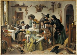 トホホな世界 作： Jan Havicksz. Steen