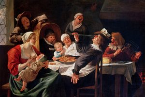 不明な画像 作： Jan Havicksz. Steen